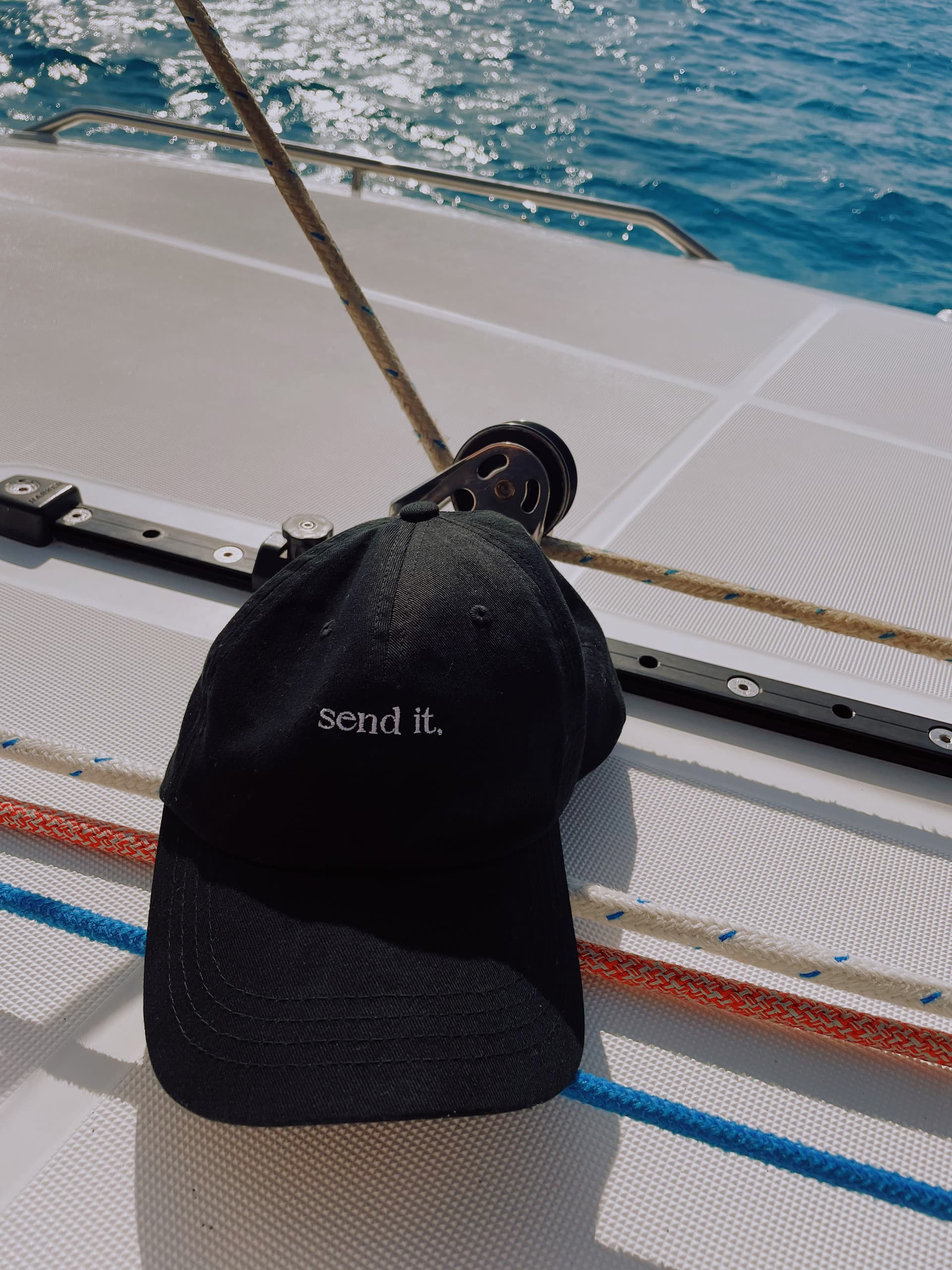 "Send it" hat